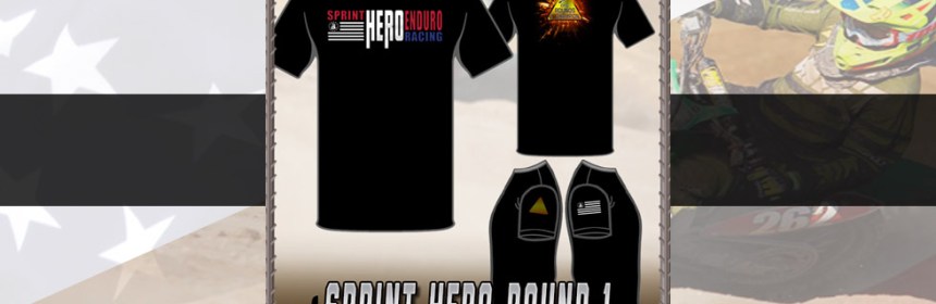 2018 Round 1 T-Shirt - Sprint Hero Racing Featured Header