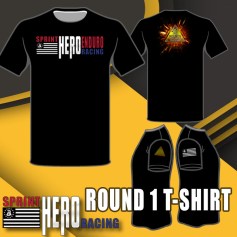 SPRINT HERO RACING ROUND 1 T-SHIRT